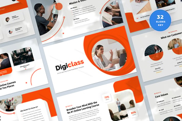 Online Education Keynote Template