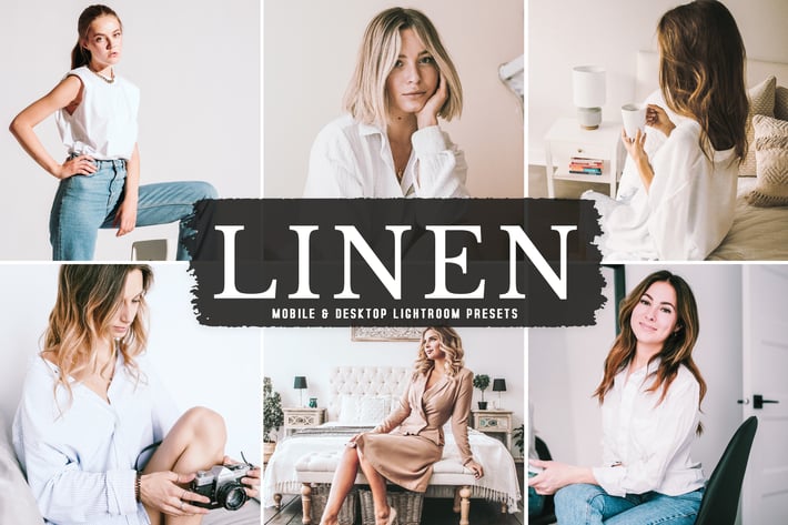 Linen Mobile & Desktop Lightroom Presets
