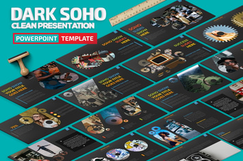 Dark Soho Powerpoint Presentation