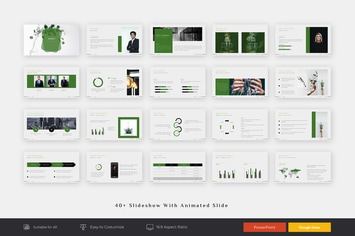 SIMPLE GREEN PRESENTATION.