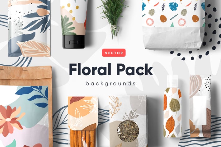 Floral Backgrounds & Patterns