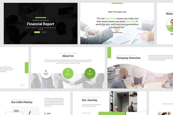 Financial Report Powerpoint Presentation