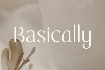 Basically - Elegant Modern Sans Serif