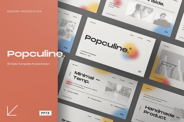 Popculine - Lookbook Fashion Powerpoint