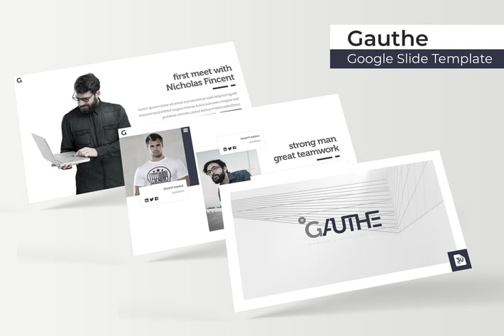 Gauthe - Google Slide Template