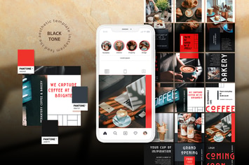 Coffee and Bakery Shop Instagram Puzzle