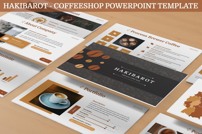 Hakibarot - Coffeeshop Powerpoint Template