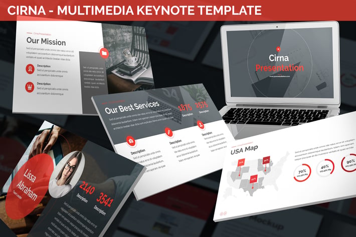 Cirna - Multimedia Keynote Template