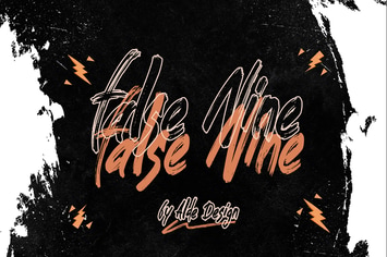 False Nine - Strong Brush Font