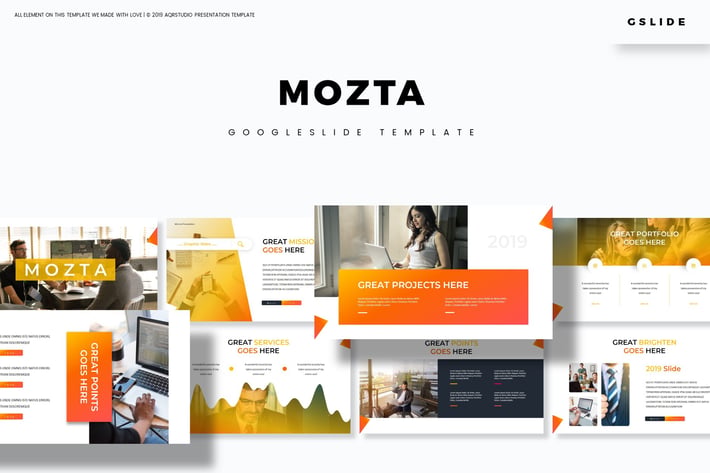 Mozta - Google Slides Template