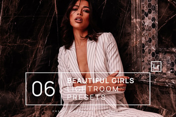 6 Beautiful Girls Lightroom Presets + Mobile