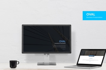 Oval Business Keynote Presentation