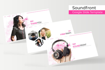 Soundfront - Google Slides Template