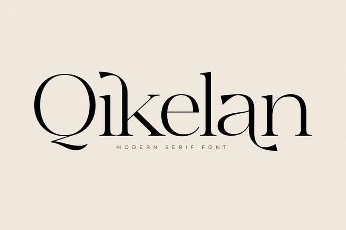 Qikelan Modern Serif Font