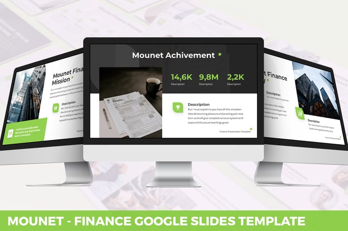 Mounet - Finance Google Slides Template