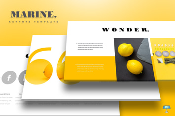Marine - Keynote Template