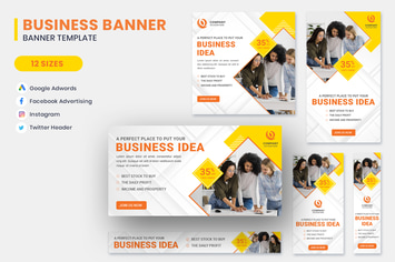 Business Idea Google Adwords Banner Template