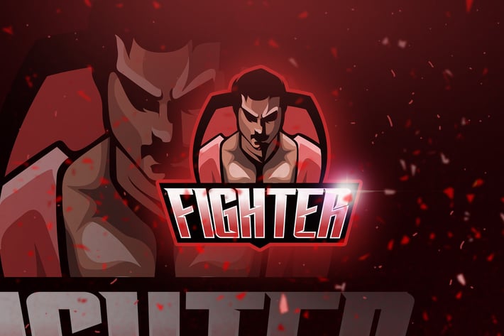 Fighter - Mascot & Esport Logo