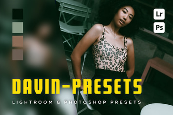 6 Davin-presets Lightroom and Photoshop Presets