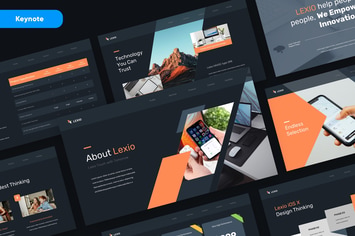 LEXIO - Technology and Gadget Keynote Template