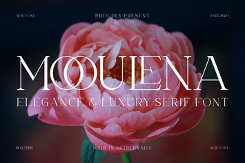 Mooulena - Elegance & Luxury Serif Font