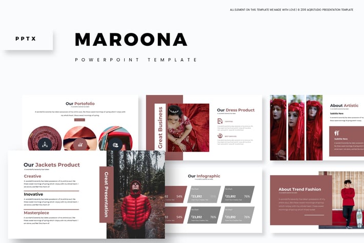 Maroona - Powerpoint Template
