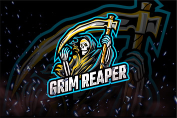 Grim Reapers E-Sport and Sport Logo Template