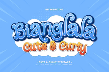 Bianglala Cute Business Font