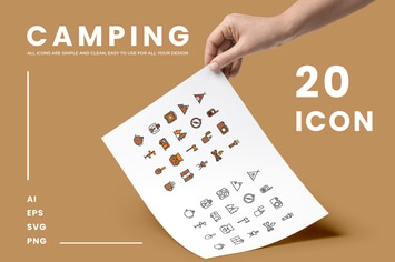 Camping - Icons