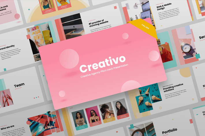 Creativo - Creative Agency Google Slides