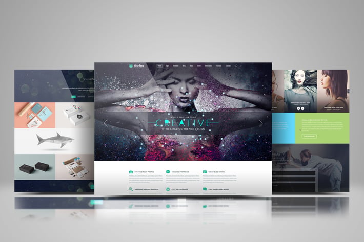 Website Display Mockup