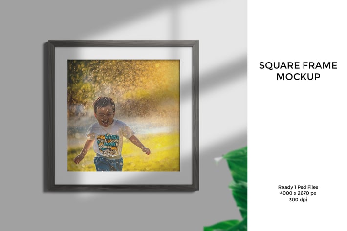 Square Frame Mockup