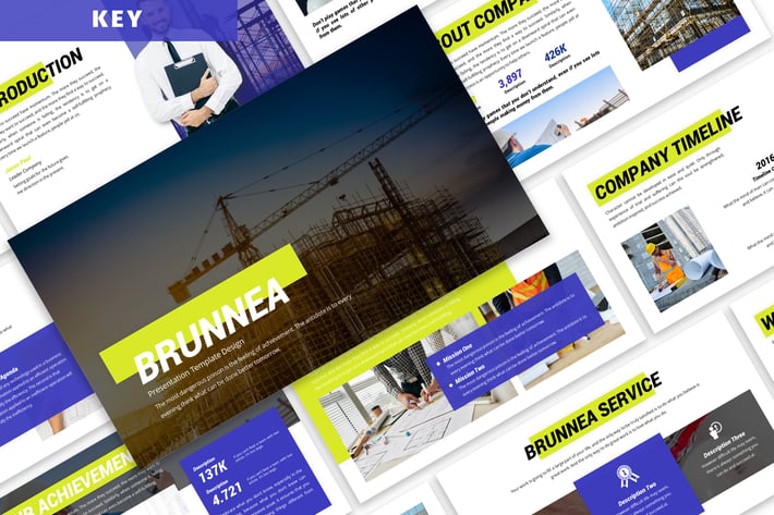 Brunnea - Business Keynote Template