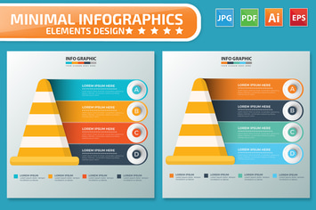 Cone Infographics design
