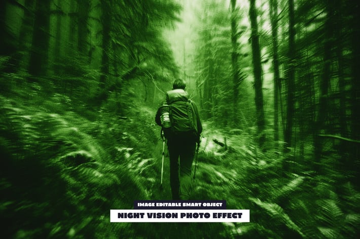 Night Vision Photo Effect