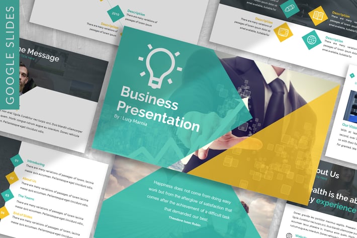 Brain - Business Google Slide Template