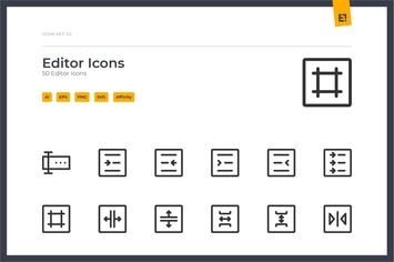 Icono - Editors Icon Set 01
