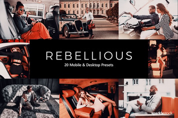 20 Rebellious Lightroom Presets & LUTs