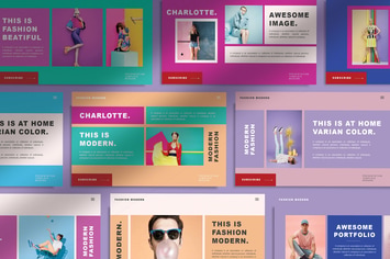 CHARLOTTE - PASTEL Fashion Keynote