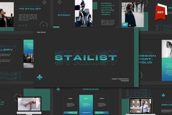 Stailist Powerpoint Template