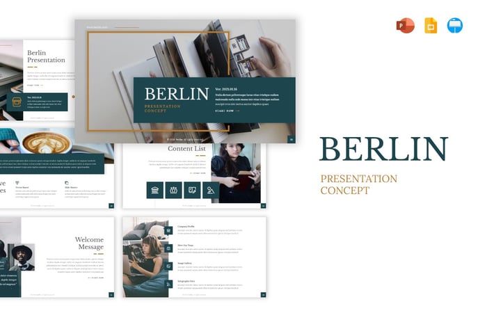 Berlin - GSLIDE KEY PPTX TEMPLATE