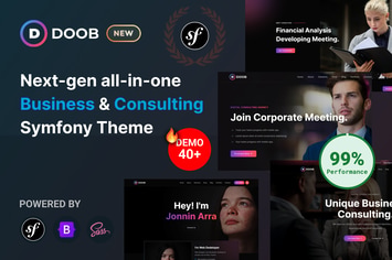 Doob - Symfony Business & Consulting Template