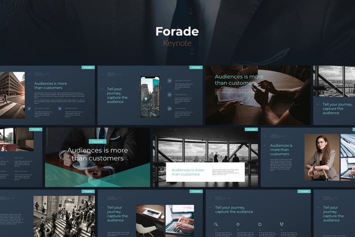 Forade - Tech Business Keynote Template