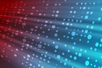 Red and blue shiny tech abstract background