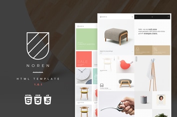 Noren | Multi Store Responsive HTML Template