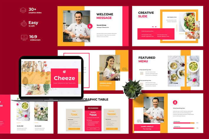 Restaurant & Food Keynote Presentation