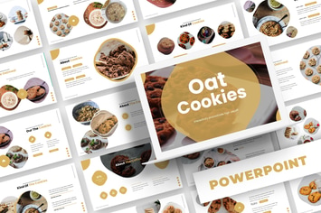 Oat Cookies - Powerpoint Template