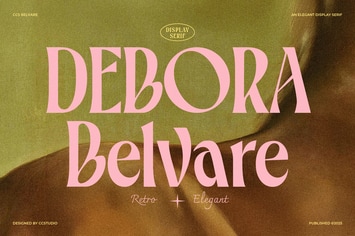 Belvare Retro Aesthetic Serif