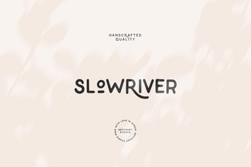Slow River Handwritten Font