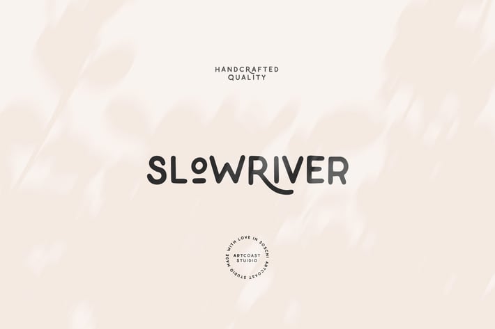 Slow River Handwritten Font